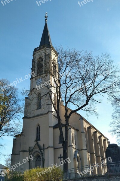 Church Neuhausen Ore Mountains Religion Free Photos