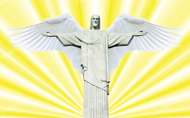 Cristo Redentor Rio De Janeiro Christ Jesus Holy