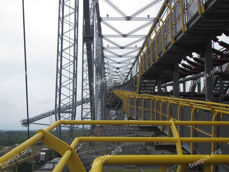 Conveyor Bridge Takraf Carbon Machine Brandenburg