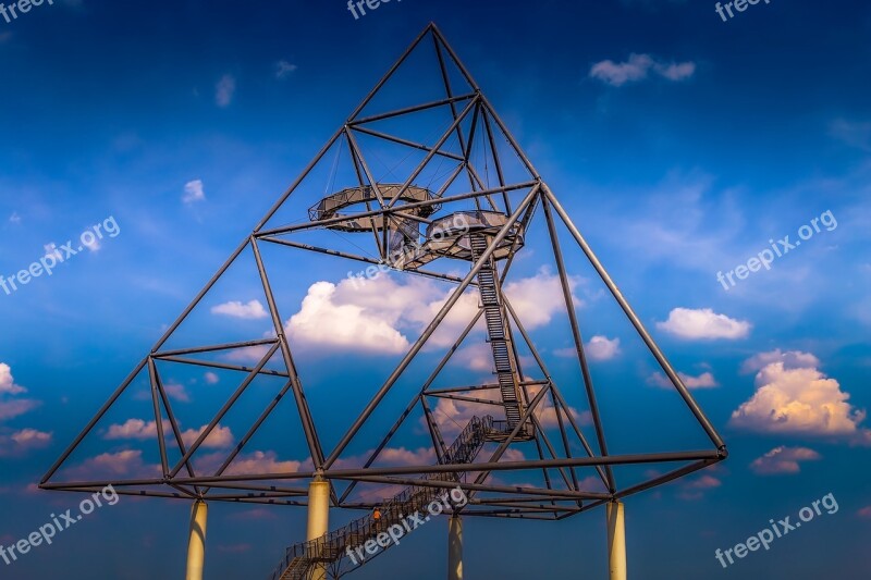 Tetraeder Structure Architecture Bottrop Building