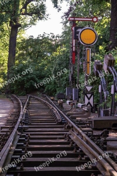 Railway Rails Railway Technology Railway Sign Railway Signals