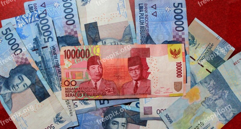 Money Rupiah Salary Economic Financial