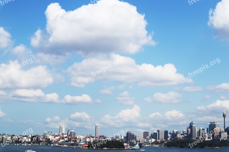 Australia Sydney Opera House City Sky