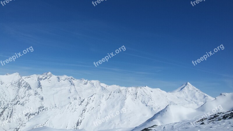 Summit Snow Ski Winter Landscape