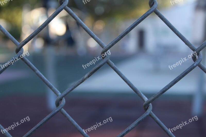 Gate Chain Park Locks Closed