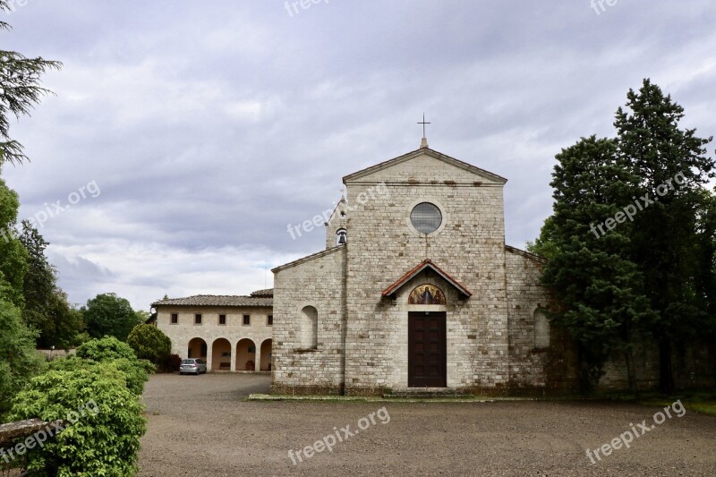 Convent The Franciscans Clouds Florence Church