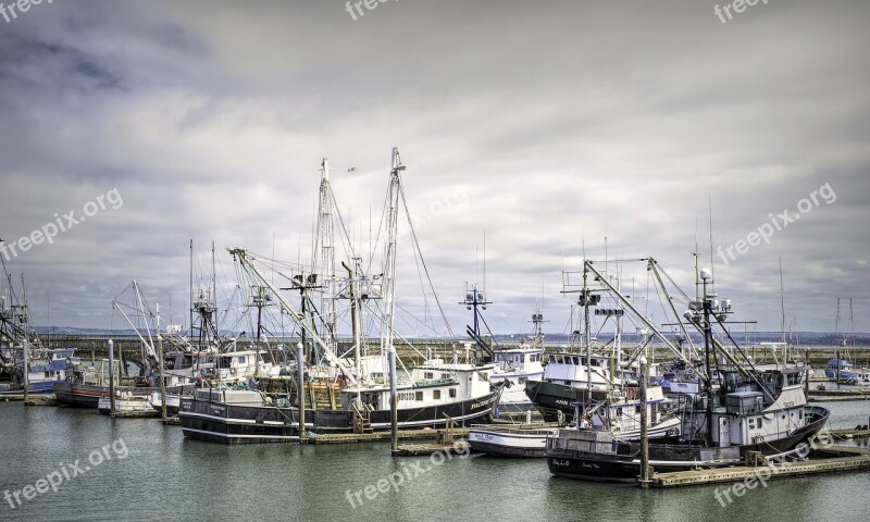 Westport Fishing Fleet Long Line Fishing Port Boat