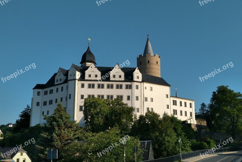 Castle Wildeck Zschopau Ore Mountains Landmark Castle