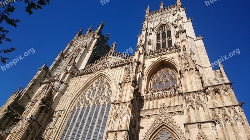 York Minster Yorkshire York Uk Cathedral