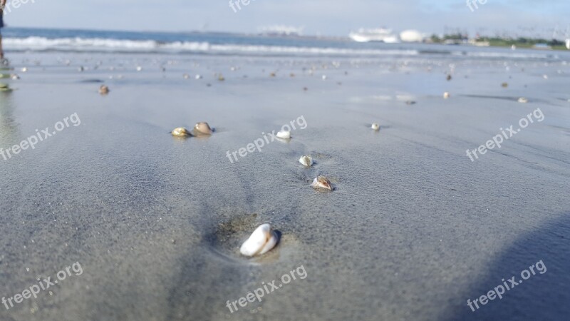 Beach Water Rocks Ocean Wave