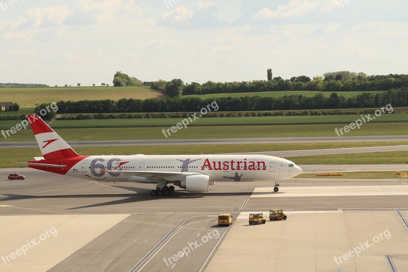 Aircraft Scoff Austria Airlines Airliner Flyer