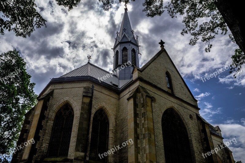 Church Chapel Cemetery Czech Republic Grazen