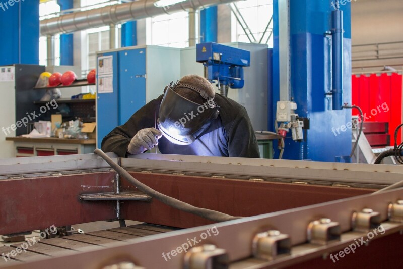 Welder Plant People Free Photos