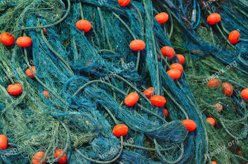 Fishing Fishing Nets Sea Fisher Port