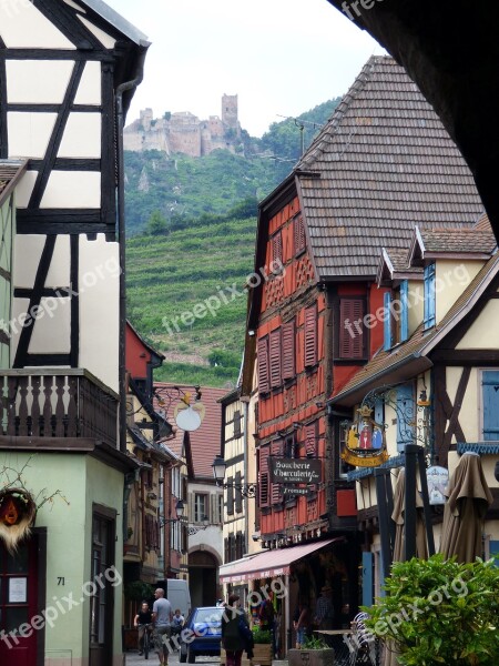 Tourism City Ribeauvillé Alsace France