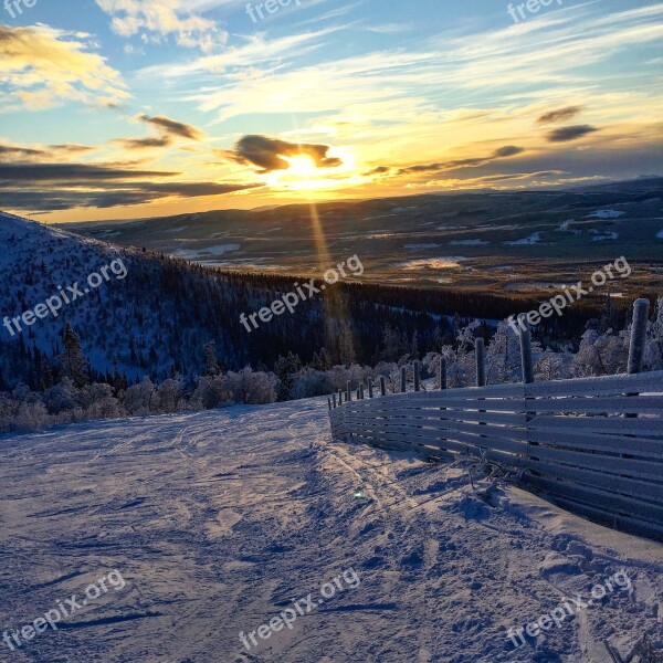 Winter Snow Snow Landscape Winter Magic Free Photos