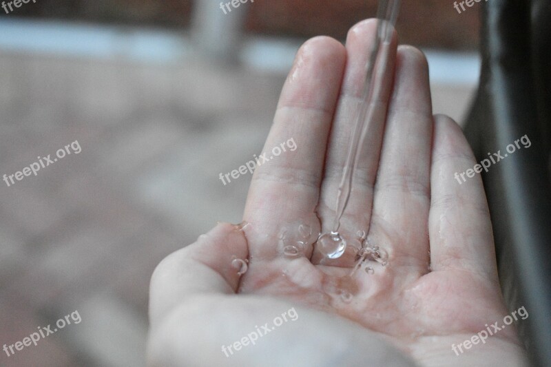 Hand Water Hand Holding Water Water Stream Stream