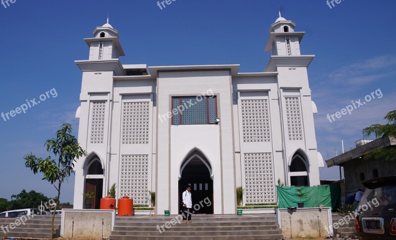 Mosque Masjid Sky Religion Islamic