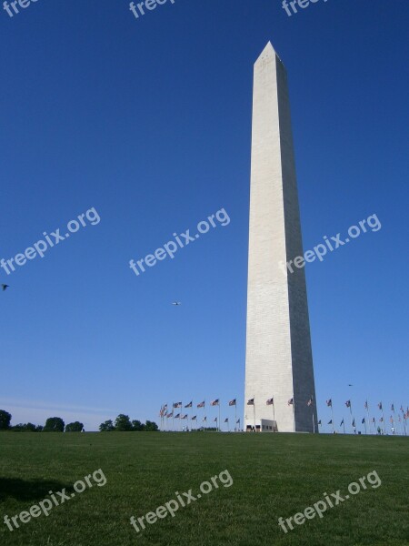 Washington Monument Tall Phallus Capitol