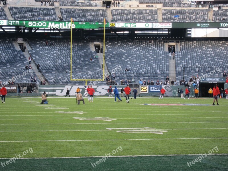 Metlife Stadium Football Field Playing Field Sports Competition