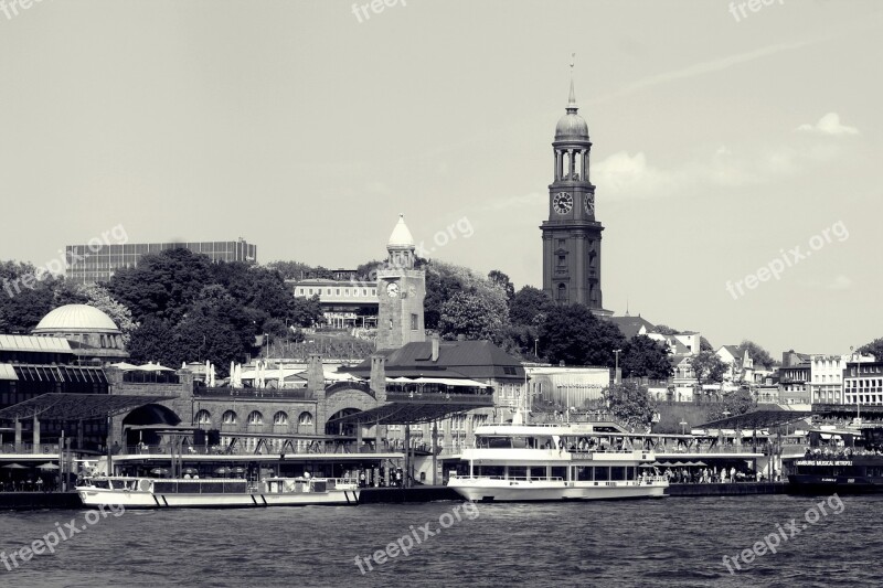 Hamburg Hanseatic City Of Hamburg Harbour Cruise Port Motifs Hamburgensien