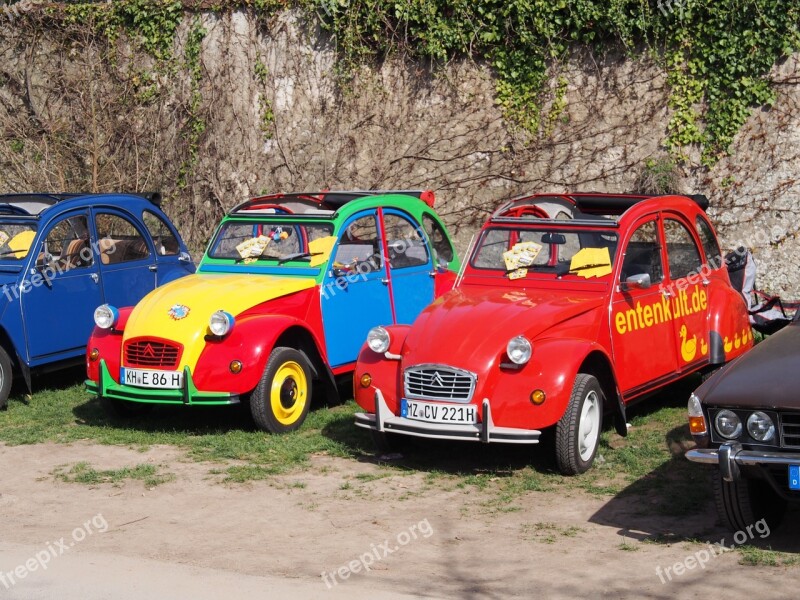 Oldtimer Duck Classic 2cv French