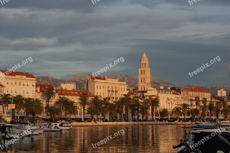 Split Croatia Port Sea Ocean