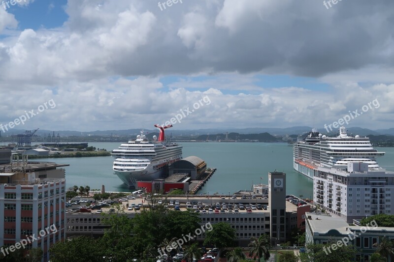 Puerto Rico San Juan Harbor Free Photos