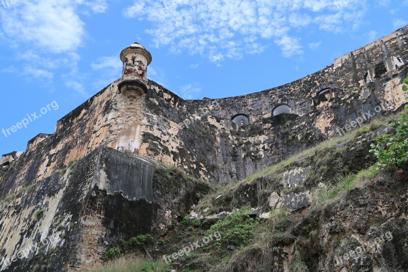 Puerto Rico San Juan Fort Free Photos