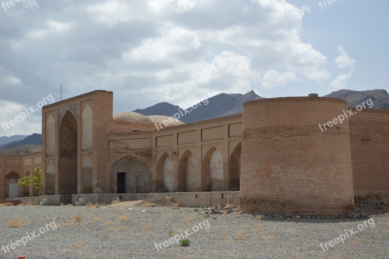 Architecture Caravanserai Iran Free Photos