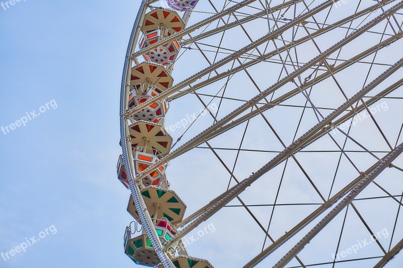 Folk Festival Ferris Wheel Year Market Fair Fairground