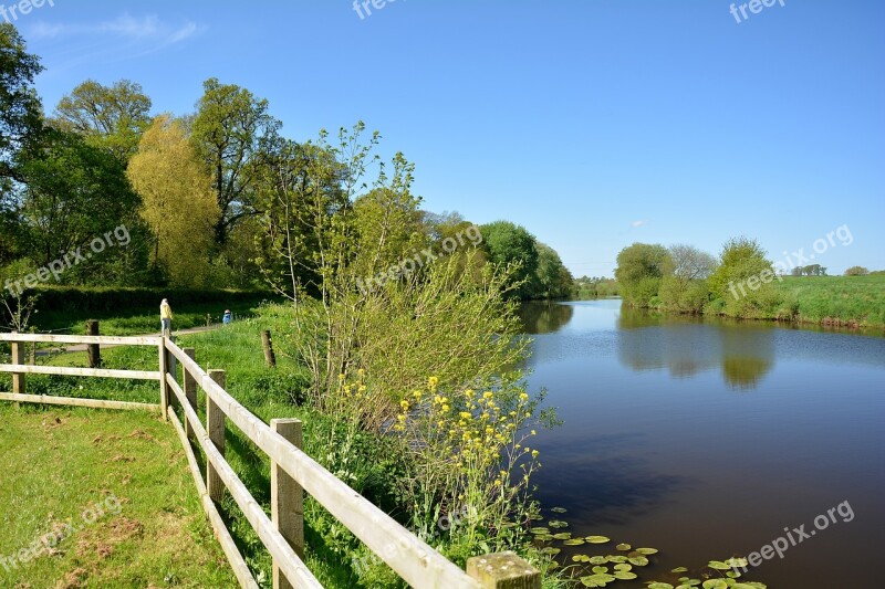 Blackwater Ireland Landscape Green Nature