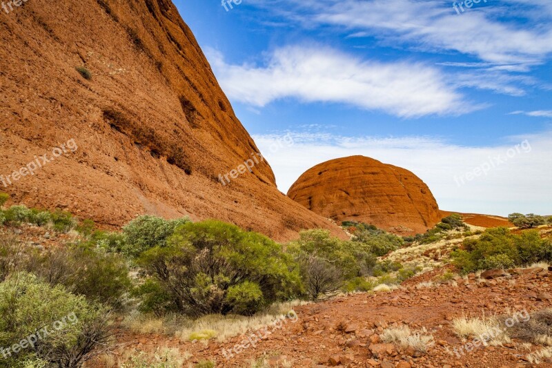 Uluru Ayers Rock Australia Outback Landscape