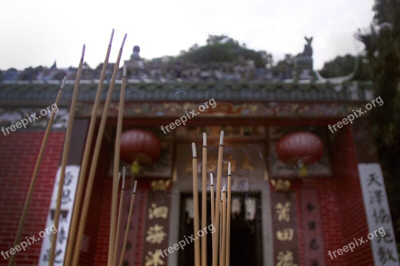 Incense Macro Smoke Stick Traditional