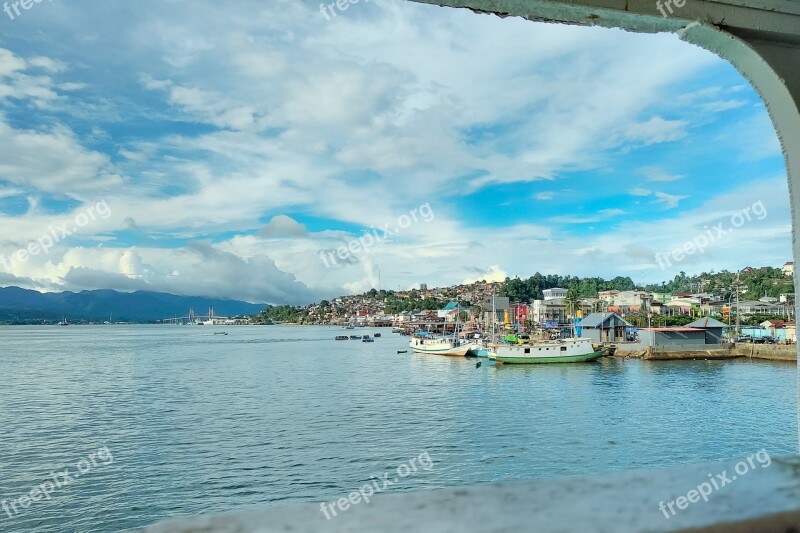 The Landscape View Port Ship City