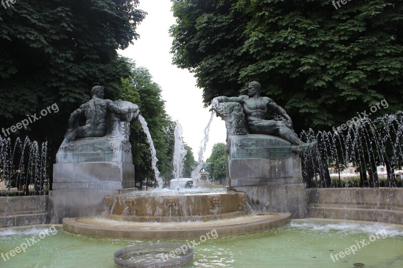 Torino Turin Fountain Sculpture Free Photos