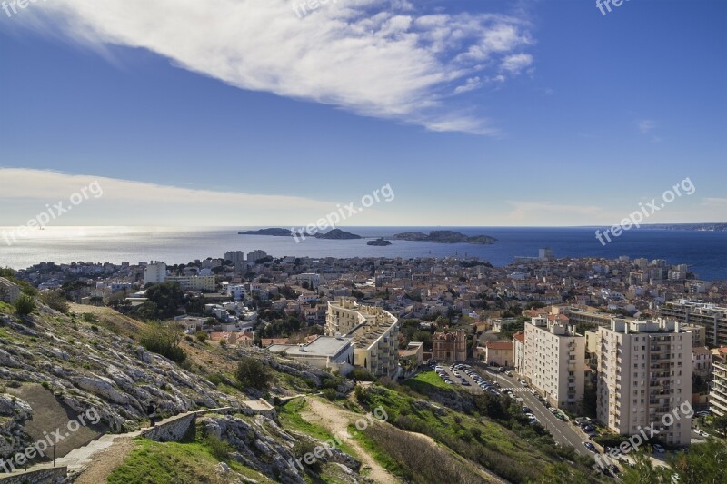 Marseille City Mediterranean Europe France