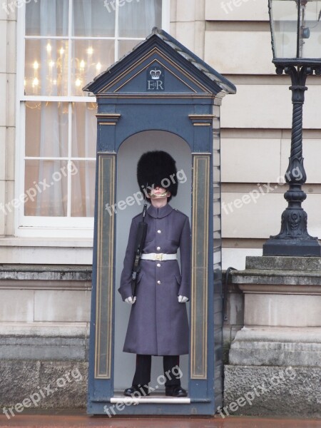 Military Guard London Queen England