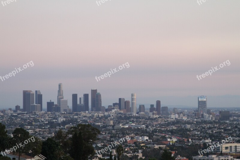 City Los Angeles Los Angeles Los Angeles Skyline