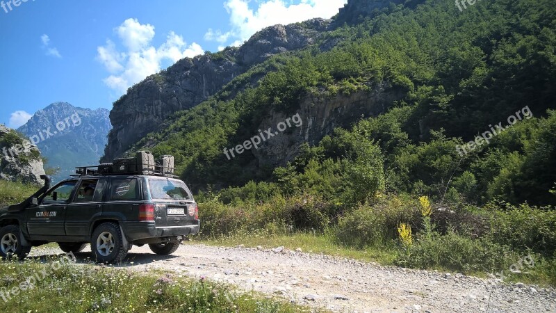 Off Road 4 X 4 All-terrain Vehicle Jeep Off-road