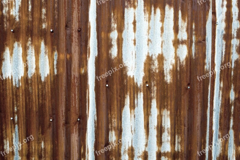 Rustic Tin Corrugated Wall Tin Blank