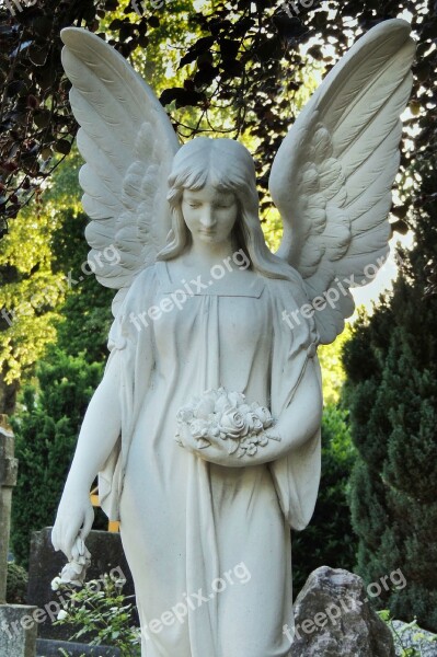 Angel Grave Of Angels Figure Wing Art