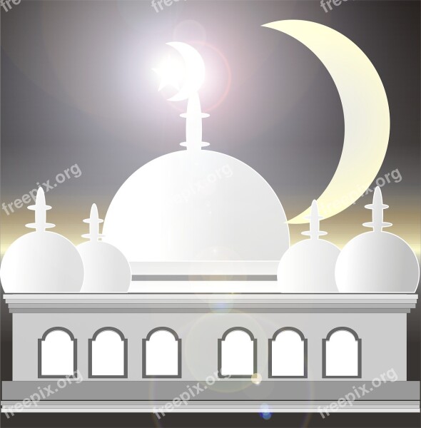 The Mosque Ramadan Fasting Indonesian Islam