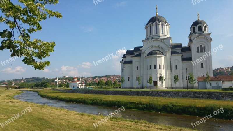 Valjevo Serbia Temple River Free Photos