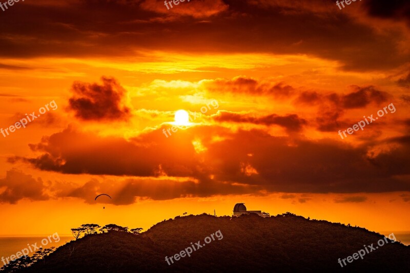 Ishigaki Okinawa Landscape Sunset Southern Countries