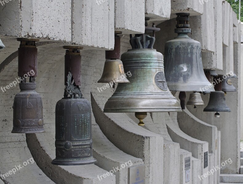 Bells Bell Park Sofia Bulgaria Concrete