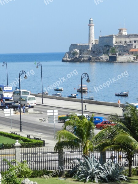 Landscape Morro Palma Havana Sea