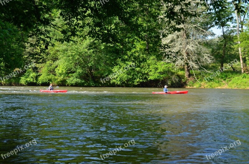 Kayaking Paddling Kayak Sport Paddle