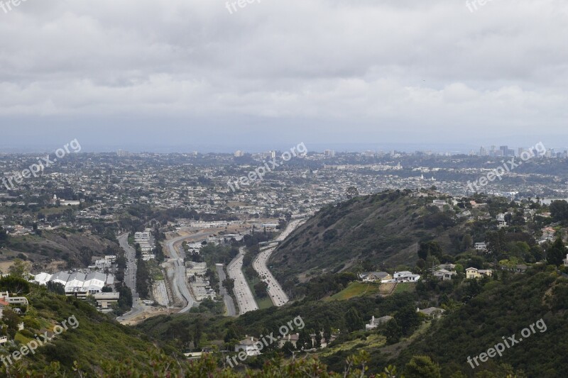 San Diego View From Above Usa California Cityscape