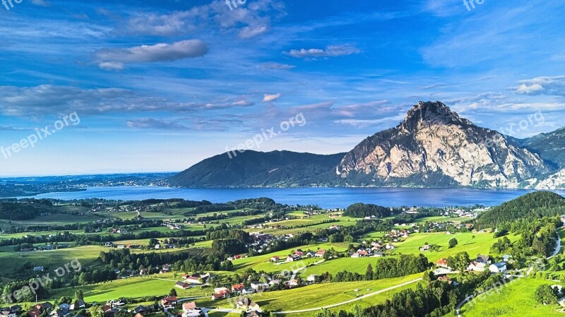 Traunsee Traunstein Free Photos